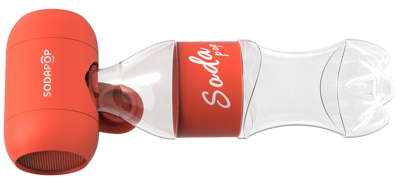 Illustration for article titled This Tiny Speaker Promises Better Sound When You Attach an Empty Soda Bottle
